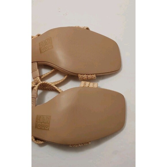 Journee Collection Women's Size 8 Natia Heeled Sandals Tan 8M - Picture 11 of 12